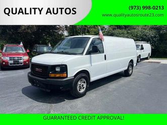 used 2016 gmc savana 3500 work van