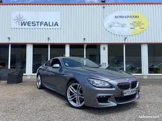 bmw serie 6 640d 3.0 bi-turbo xdrive de 313 cv garantie 6 mois constructeur
