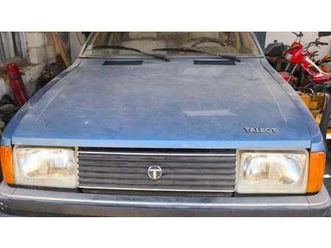 1980 talbot solara bleu manuel, 4 vitesses conduite à gau...