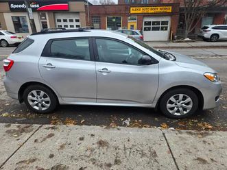 2011 toyota matrix all in price $8500.00 inc taxes, plate, safte