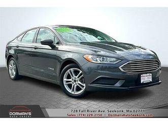 used 2018 ford fusion hybrid s