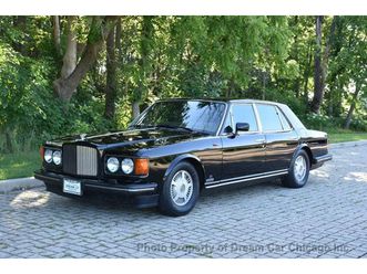 1989 bentley mulsanne sedan