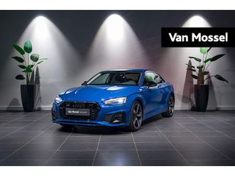 audi a5 coupé 40 tfsi quattro s tronic s line carplay | shadow look | ascari blue (exclusive) | ambient lightning | trekhaak