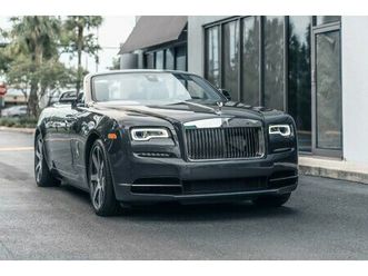 used 2017 rolls-royce dawn boynton beach fl 33426