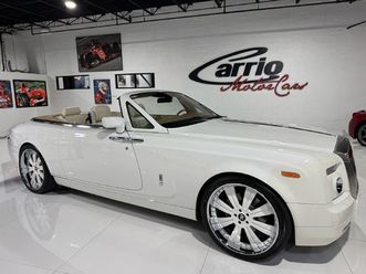 used 2008 rolls-royce phantom drophead coupe fort lauderdale fl 33319