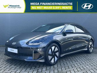 hyundai ioniq 6 - 77, 4 kwh 229pk rwd connect