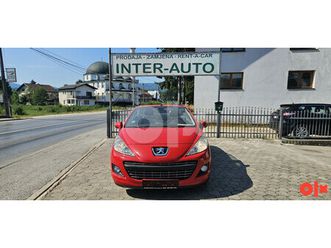 pezo 207 cc kabrio 1.6 benzin 2011 god. 9750 km do reg.