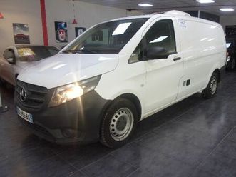 utilitaire mercedes vito frigo frigidaire avec groupe sur pavillon 111 cdi long pro 2/17 208mkm 1°main clim/regul/plancher alu/capteur pluie et lum / tva recup