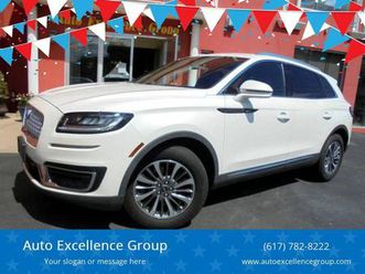 used 2019 lincoln nautilus select