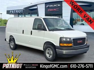 new 2025 gmc savana 2500 work van