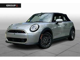 new 2025 mini convertible cooper s