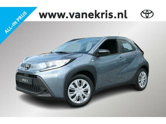 toyota aygo x 1.0 vvt-i mt play apple carplay, android auto, nieuw, snel leverbaar!