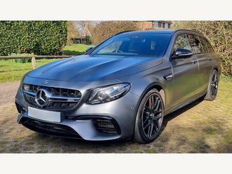 4.0 e63 v8 biturbo amg s spds mct 4matic+ euro 6 (start/stop) 5dr