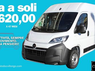 movano 35 2.2 bluehdi 140 l2h2 furgone cargo pronta consegna portata utile 1400kg