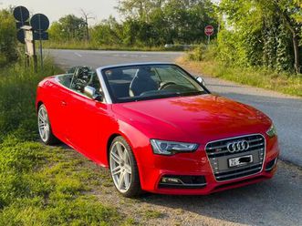 audi s5 cabriolet, 2014, 157'000 km, top gepflegt, rot