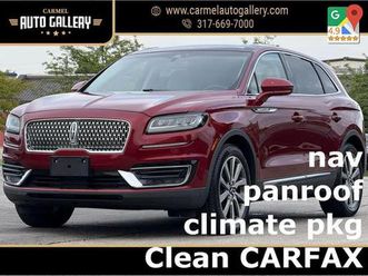 used 2019 lincoln nautilus select