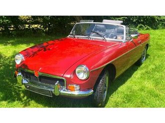 1978 mg mgb rouge foncé manuel, 4 vitesses conduite à gau...