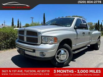 2004 dodge ram 3500 slt quad cab lb drw rwd