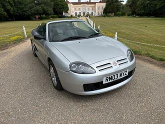 mg mgtf 1.6 115 16v 2dr ,3 previous owners , low miles 95000 .