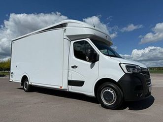 renault renault master eurobox xxl flytt/transportbil euro 6