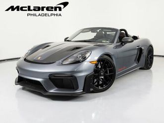 used 2024 porsche 718 boxster spyder rs west chester pa 19382