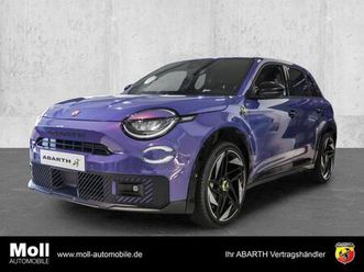 abarth 600e scorpionissima navi leder soundsystem 360 k