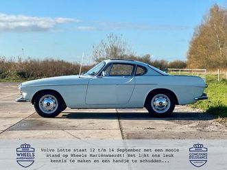 volvo 1800 - 1800s leren schuifdak, prachtige kleurstelling, nardi stuur, technisch super