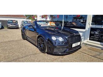 2017 bentley continental 4.0 v8 gtc s auto 4wd euro 6 2dr convertible petrol aut