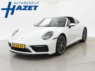 porsche 911 targa 4s 3.0 992 orig. nl *17.979 km* + sportuitlaat / sfeerverlichting / 360 camera