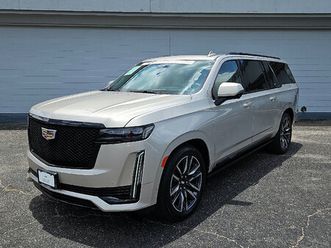 certified 2024 cadillac escalade esv sport platinum w/ lpo, floor liner package san angelo tx 76903