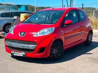 peugeot 107 phase 1 trendy 68cv 3p clim 59072 kms réel