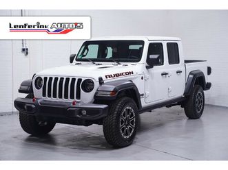 jeep gladiator 3.6 v6 285 pk rubicon grijs kenteken 2-zits navi leder zwart