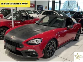abarth 124 spider - autres modeles disponibles