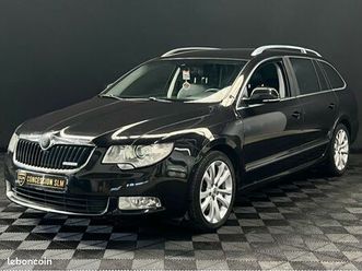 skoda superb sw break 1.6 tdi 105cv ◊ gps - cuir - parkassist - sièges chauffants - aide au stationnement - régulateur de vitesse - xénons - attelage… ◊