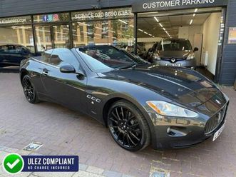 2010 maserati granturismo 4.7 grancabrio 2d 434 bhp convertible petrol automatic