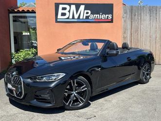 bmw série 4 cabriolet (g23) 420da 190ch m sport