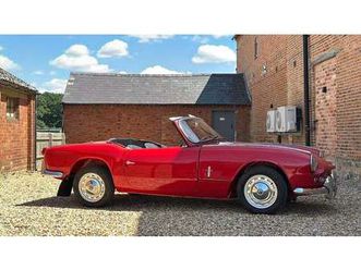 1963 triumph spitfire rouge manuel, 4 vitesses conduite à...