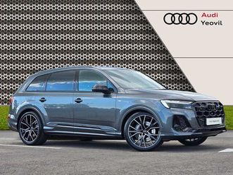 audi q7 suv black edition tdi quattro tiptronic