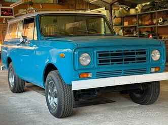 international harvester scout ii armored blindata