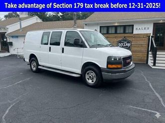 used 2023 gmc savana 2500 work van