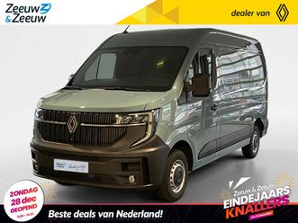 renault master bpm vrij!!! t35 2.0 dci 130 l2h2 advance | 9x uit voorraad leverbaar diverse kleuren zonder bpm!! | 12% korting en gratis laadruimtepakket, op=op