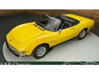 1967 fiat dino spider jaune manuel, 5 vitesses conduite à...