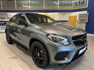 3.0 gle350d v6 amg night edition (premium plus) coupe g-tronic+ 4matic euro 6 (start/stop) 5dr