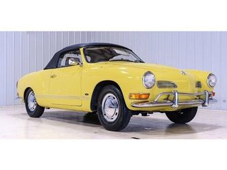 1971 volkswagen karmann-ghia