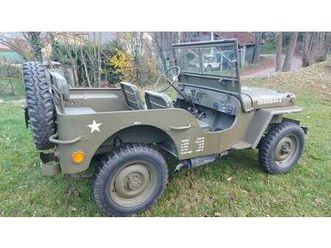 1943 willys jeep vert manuel, 6 vitesses conduite à gauch...