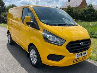 2018 ford transit custom 2.0tdci swb yellow van euro 6 *60,080 miles*