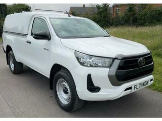 2021 toyota hilux 2.4d-4d active single cab pick up 4x4 4wd *36,630 miles*