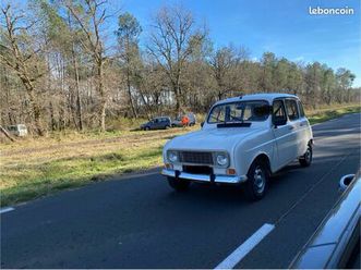 renault 4tl 1985 – excellent état, ct vierge