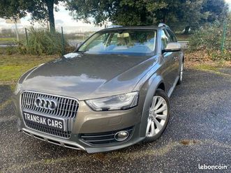 audi a4 allroad quattro 2.0 tdi 177 dpf ambition luxe s tronic entretien suivi