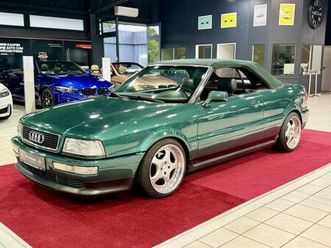 audi 80 2.6 v6 cabrio +akoya leder+klima+zv+servo+